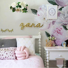 Load image into Gallery viewer, Velvet Ball Knot Pillow