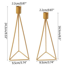 Load image into Gallery viewer, Geometric Candle Holder